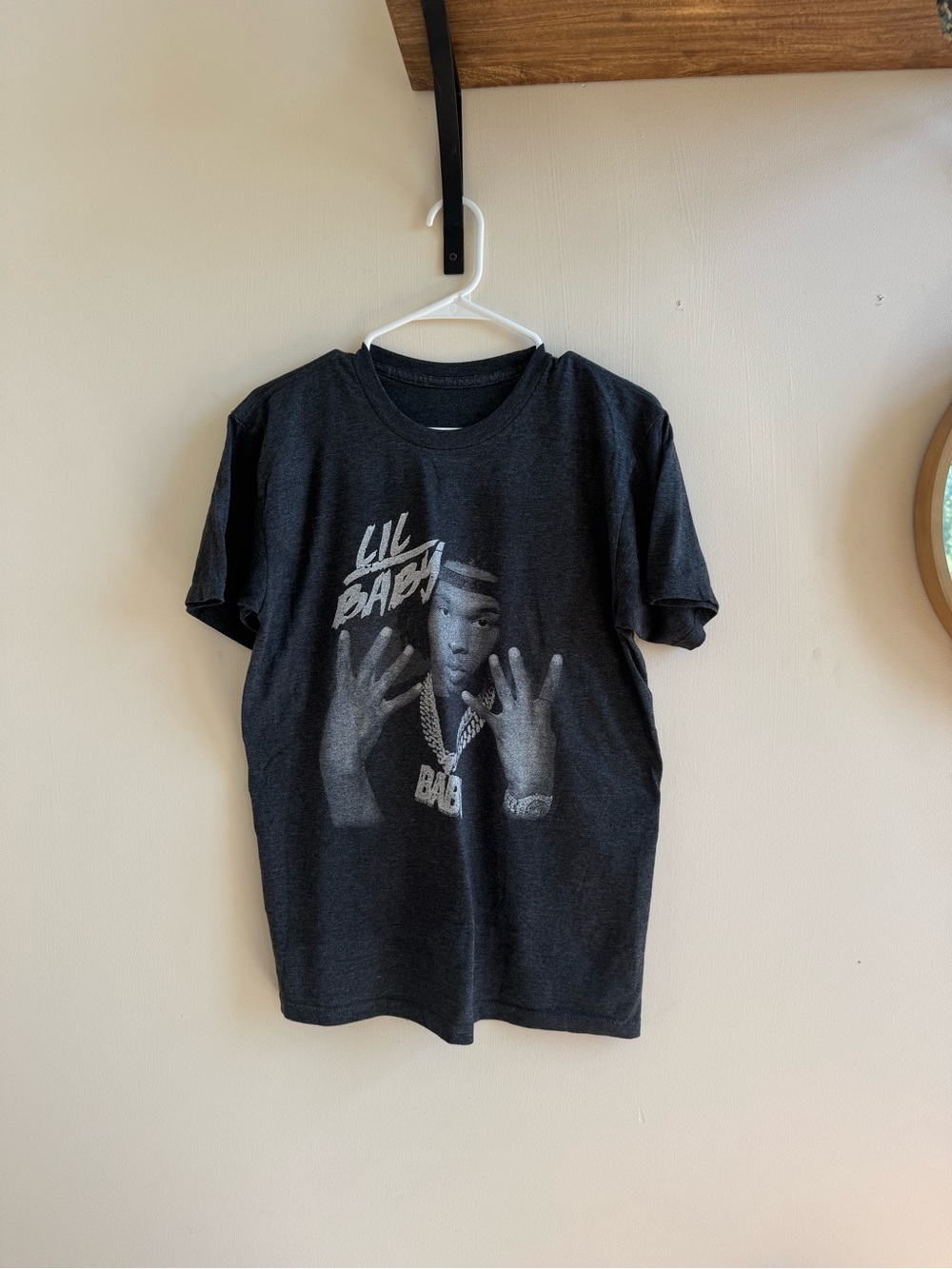 Lil Baby 2021 Tour Graphic Unisex Tee Featuring Icons Jeezy and Lil Durk